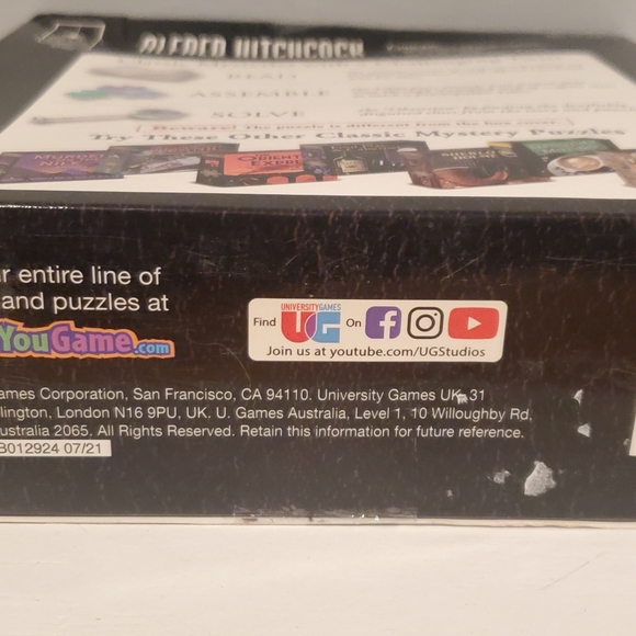 Bepuzzled Puzzles/Games for Home Alfred Hitchcock - Picture 4 of 6